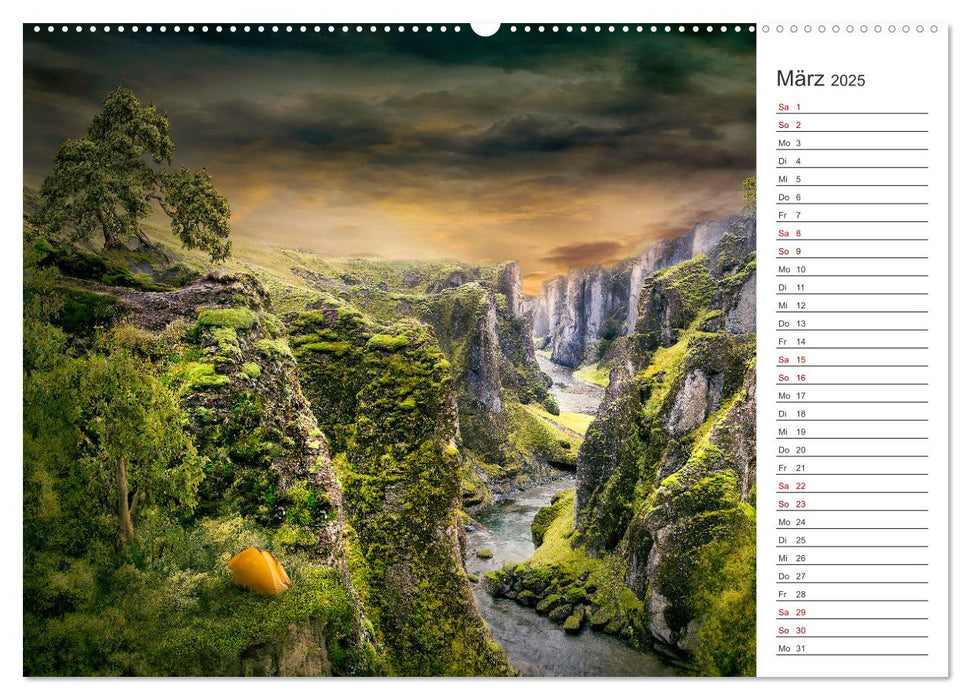 Kurze Auszeit (CALVENDO Premium Wandkalender 2025)