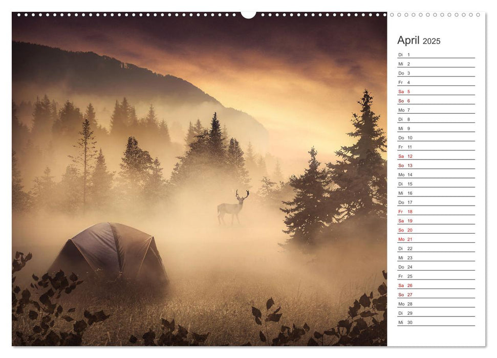 Kurze Auszeit (CALVENDO Premium Wandkalender 2025)