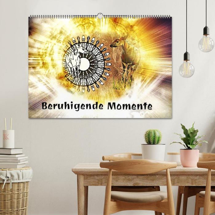 Mandalas 2025 - Beruhigende Momente (CALVENDO Wandkalender 2025)