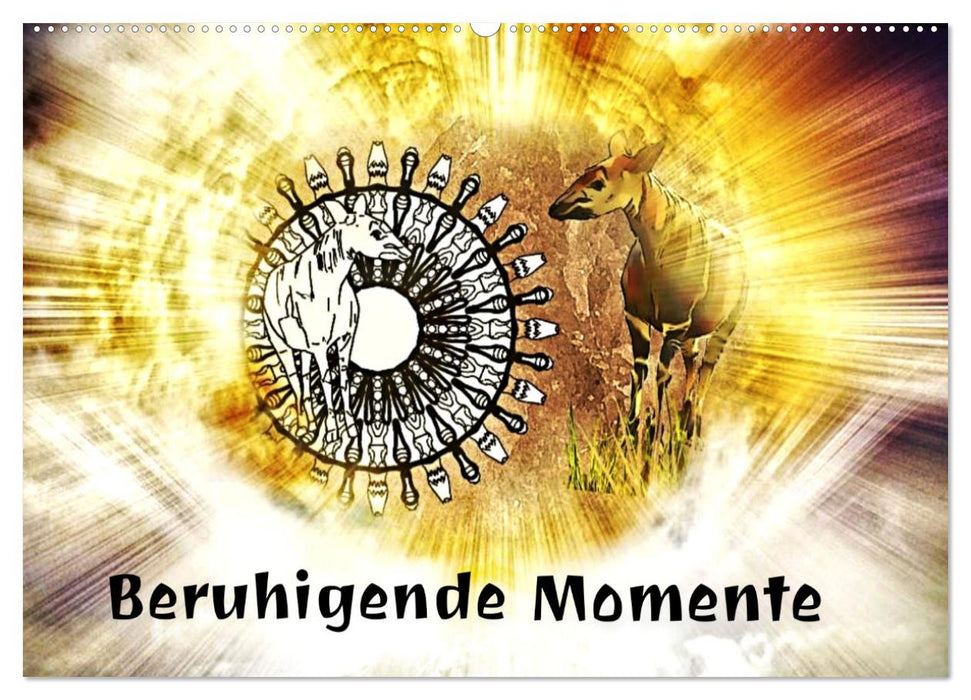 Mandalas 2025 - Beruhigende Momente (CALVENDO Wandkalender 2025)