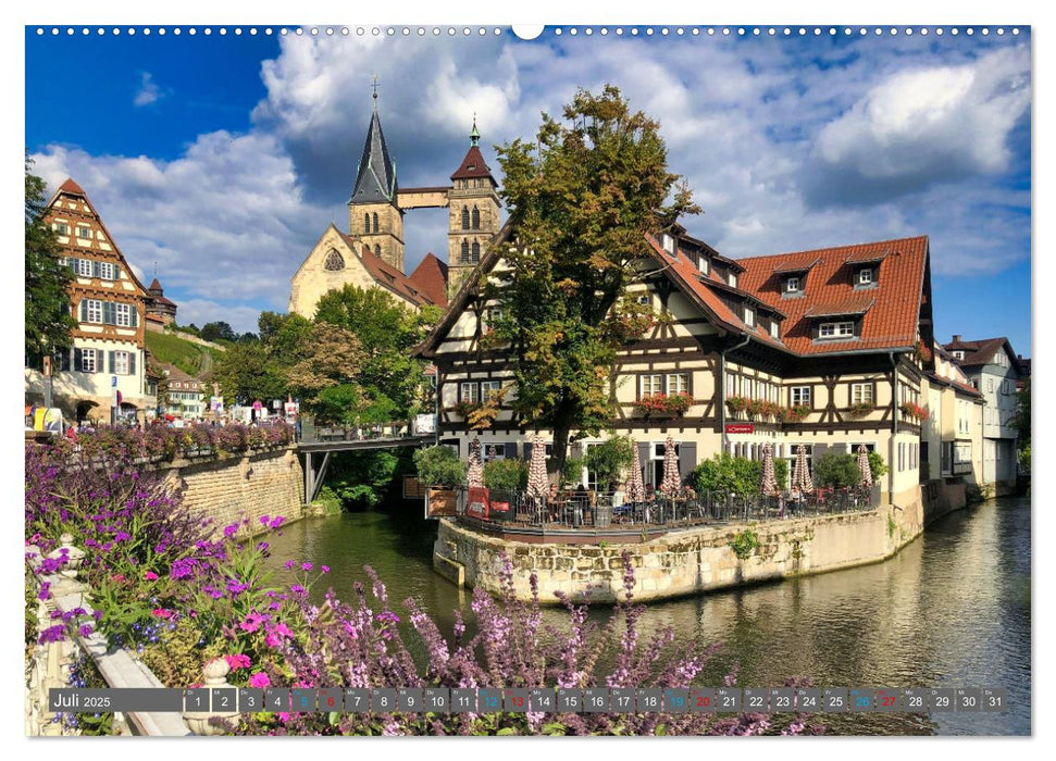 Stuttgarter Tagestouren (CALVENDO Premium Wandkalender 2025)