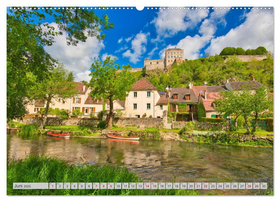 Frankreichs idyllische Dörfer (CALVENDO Premium Wandkalender 2025)