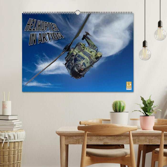 Helikopter in Aktion (CALVENDO Wandkalender 2025)