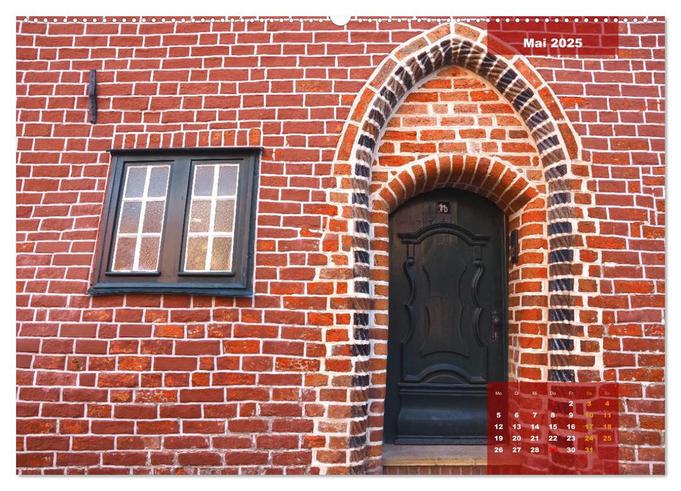 Handwerkskunst im hübschen Lüneburg (CALVENDO Wandkalender 2025)