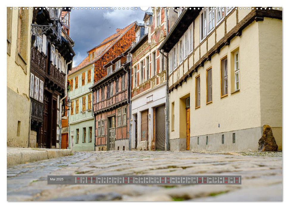 Ein Blick auf Quedlinburg (CALVENDO Wandkalender 2025)