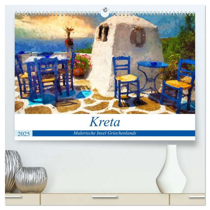 Kreta - Malerische Insel Griechenlands (CALVENDO Premium Wandkalender 2025)