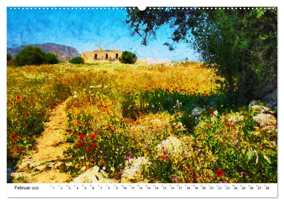 Kreta - Malerische Insel Griechenlands (CALVENDO Premium Wandkalender 2025)