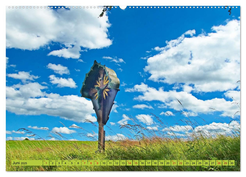 Die Stauden - Malerische Landschaft zwischen Wertach und Mindel (CALVENDO Wandkalender 2025)