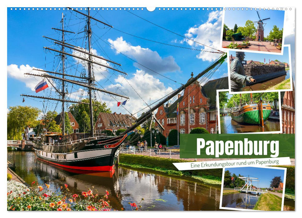 Rund um Papenburg (CALVENDO Wandkalender 2025)