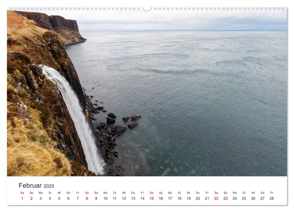 Wasser bewegt - Wasserfälle und Stromschnellen (CALVENDO Wandkalender 2025)