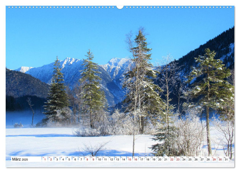 Das Graswangtal (CALVENDO Premium Wandkalender 2025)