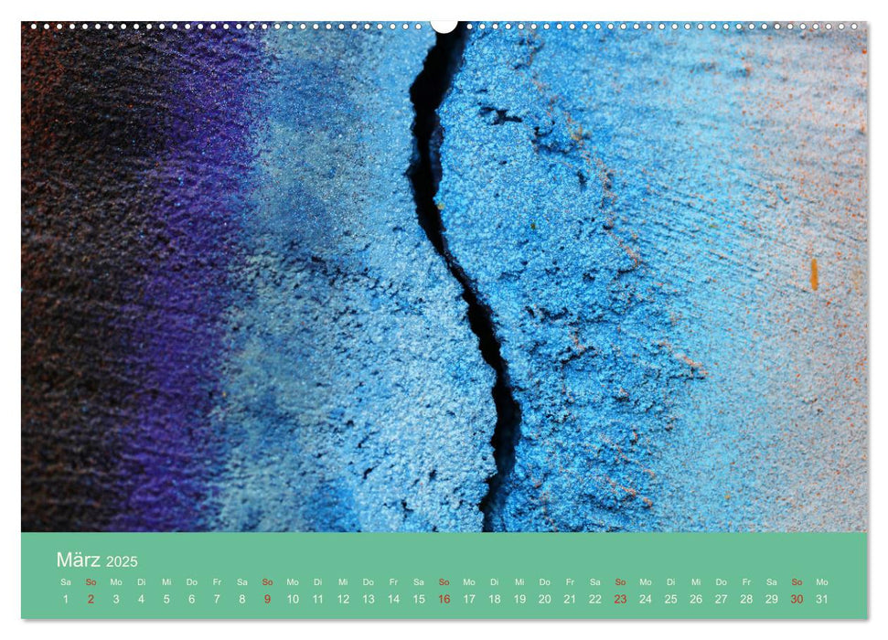 MAUER(N)spalten (CALVENDO Premium Wandkalender 2025)