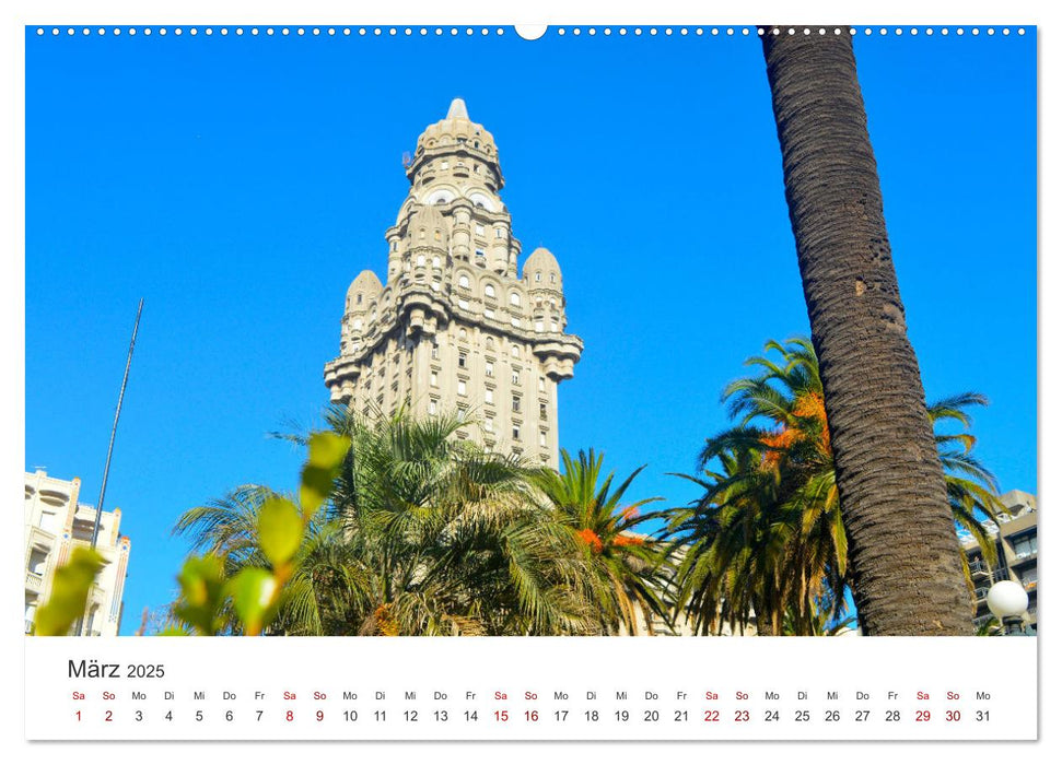 Uruguay - Tango, Strand und Natur. (CALVENDO Premium Wandkalender 2025)