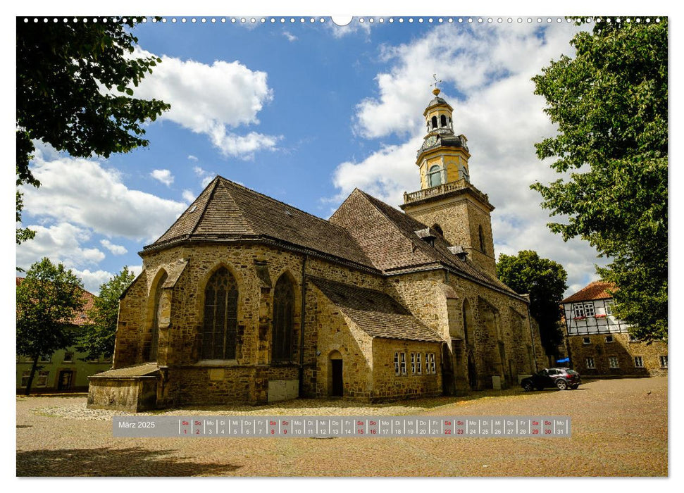 Ein Blick auf Rinteln (CALVENDO Wandkalender 2025)