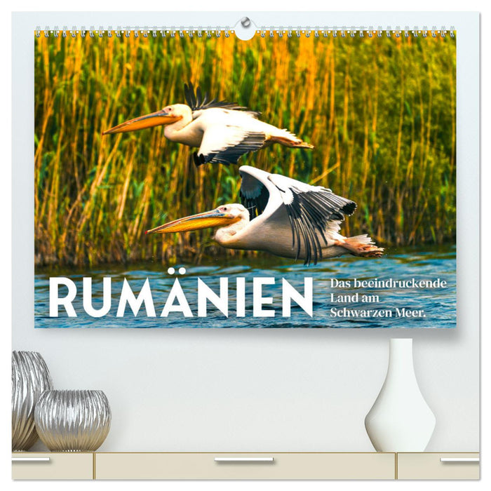 Rumänien - Das beeindruckende Land am Schwarzen Meer. (CALVENDO Premium Wandkalender 2025)