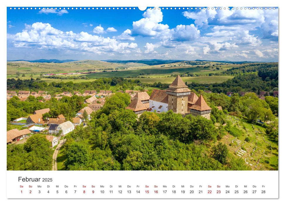 Rumänien - Das beeindruckende Land am Schwarzen Meer. (CALVENDO Premium Wandkalender 2025)