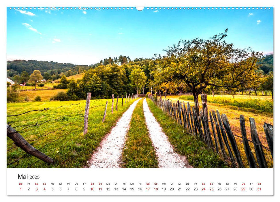 Rumänien - Das beeindruckende Land am Schwarzen Meer. (CALVENDO Premium Wandkalender 2025)