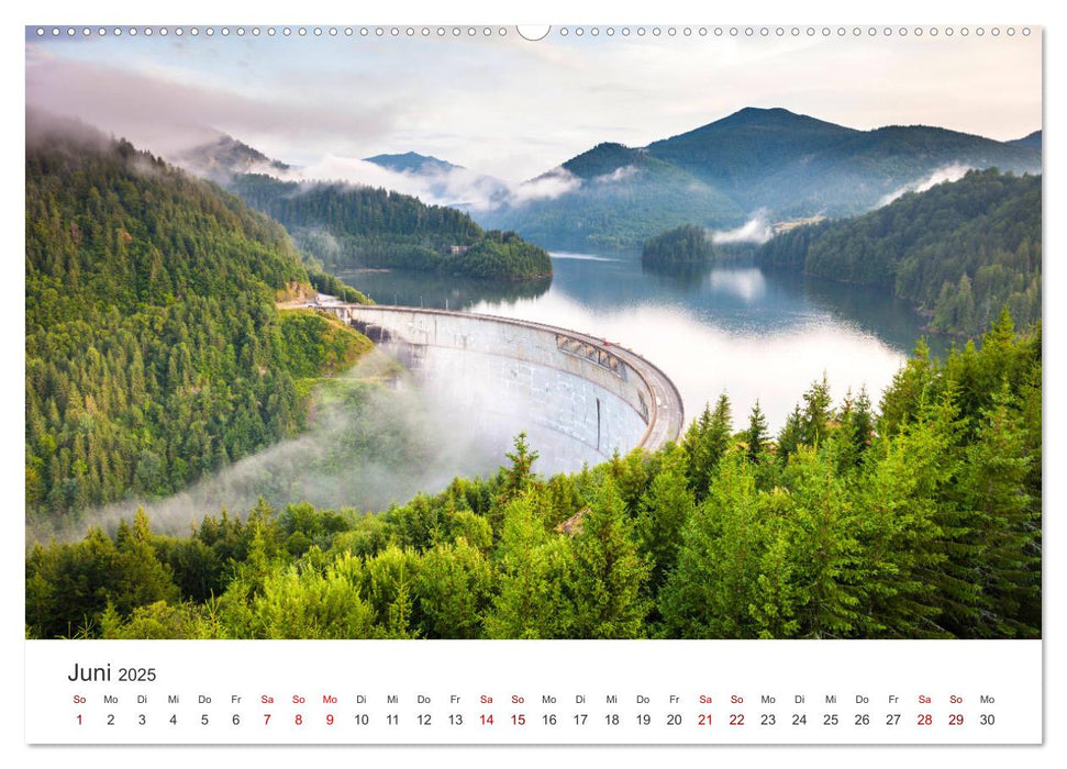 Rumänien - Das beeindruckende Land am Schwarzen Meer. (CALVENDO Premium Wandkalender 2025)