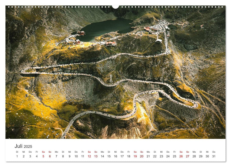 Rumänien - Das beeindruckende Land am Schwarzen Meer. (CALVENDO Premium Wandkalender 2025)