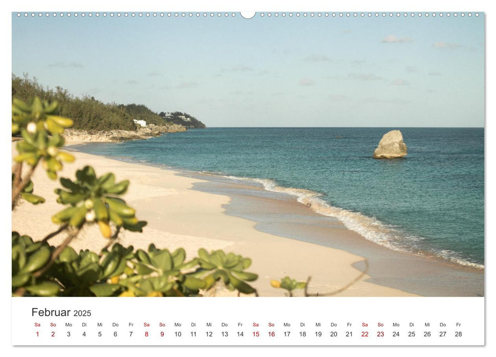 Bermuda - Eine Reise zu den Bermudainseln. (CALVENDO Premium Wandkalender 2025)