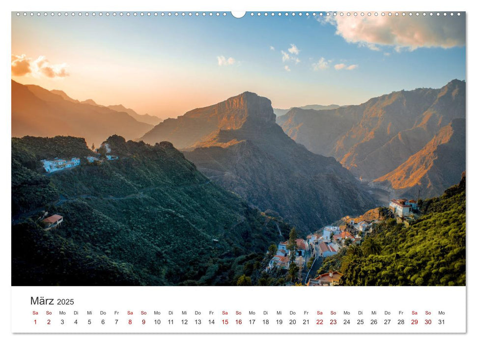 Gran Canaria - Eine Reise zu einer bezaubernden Insel. (CALVENDO Premium Wandkalender 2025)