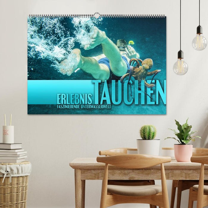 Erlebnis Tauchen - faszinierende Unterwasserwelt (CALVENDO Wandkalender 2025)