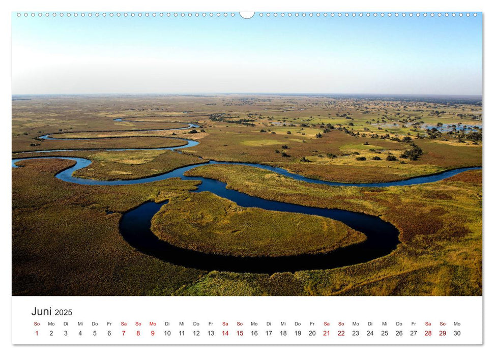 Botswana - Eine spannende Reise in ein wunderschönes Land. (CALVENDO Premium Wandkalender 2025)