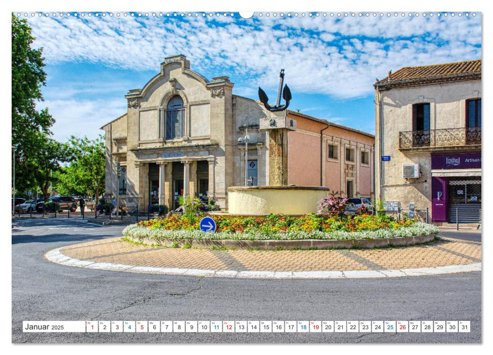 Marseillan - Schmuckstück am Bassin de Thau (CALVENDO Premium Wandkalender 2025)