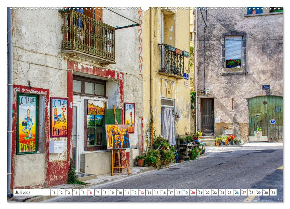 Marseillan - Schmuckstück am Bassin de Thau (CALVENDO Premium Wandkalender 2025)