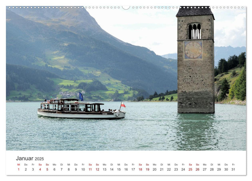 Urlaubsimpressionen aus Südtirol (CALVENDO Wandkalender 2025)