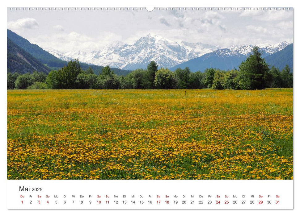 Urlaubsimpressionen aus Südtirol (CALVENDO Wandkalender 2025)