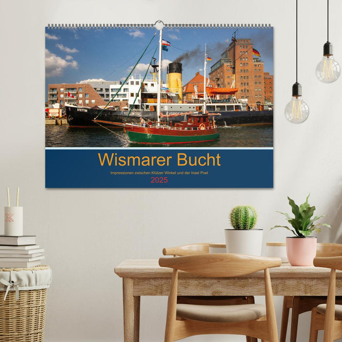 Wismarer Bucht - Impressionen zwischen Klützer Winkel und der Insel Poel (CALVENDO Wandkalender 2025)