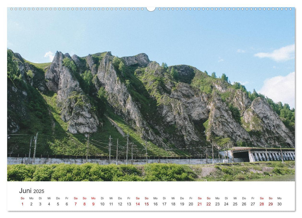 Uralgebirge - Das wunderschöne Gebirge zwischen Asien und Europa. (CALVENDO Premium Wandkalender 2025)