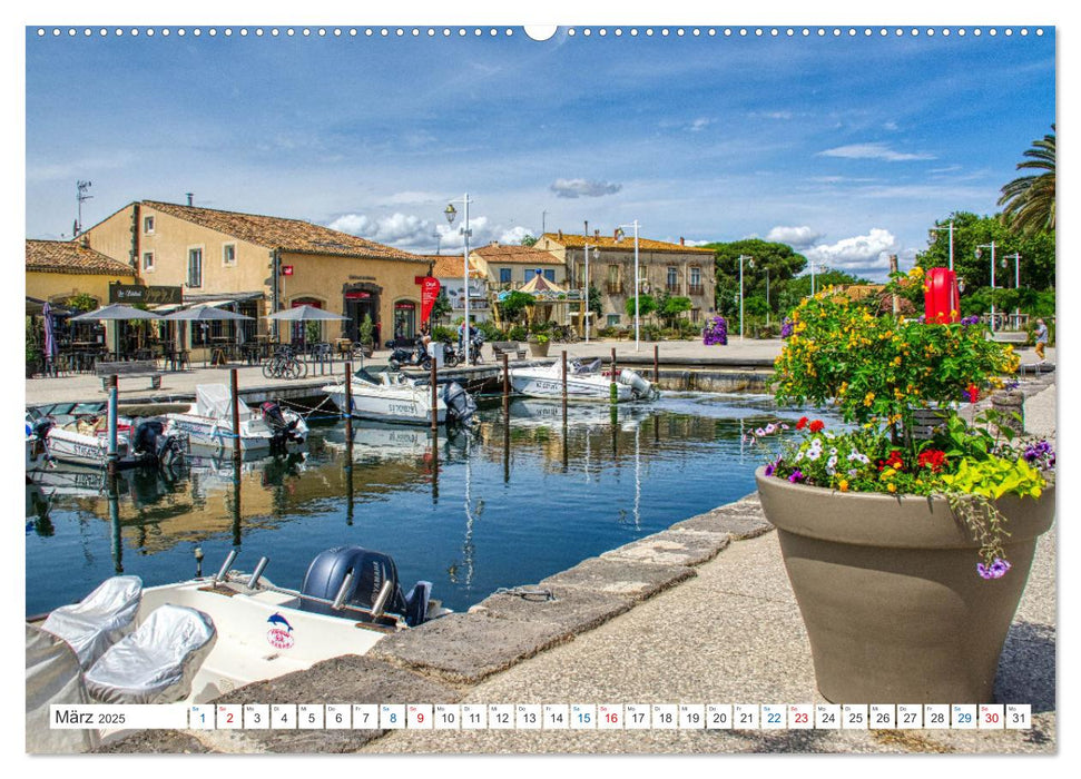 Marseillan - Schmuckstück am Bassin de Thau (CALVENDO Wandkalender 2025)