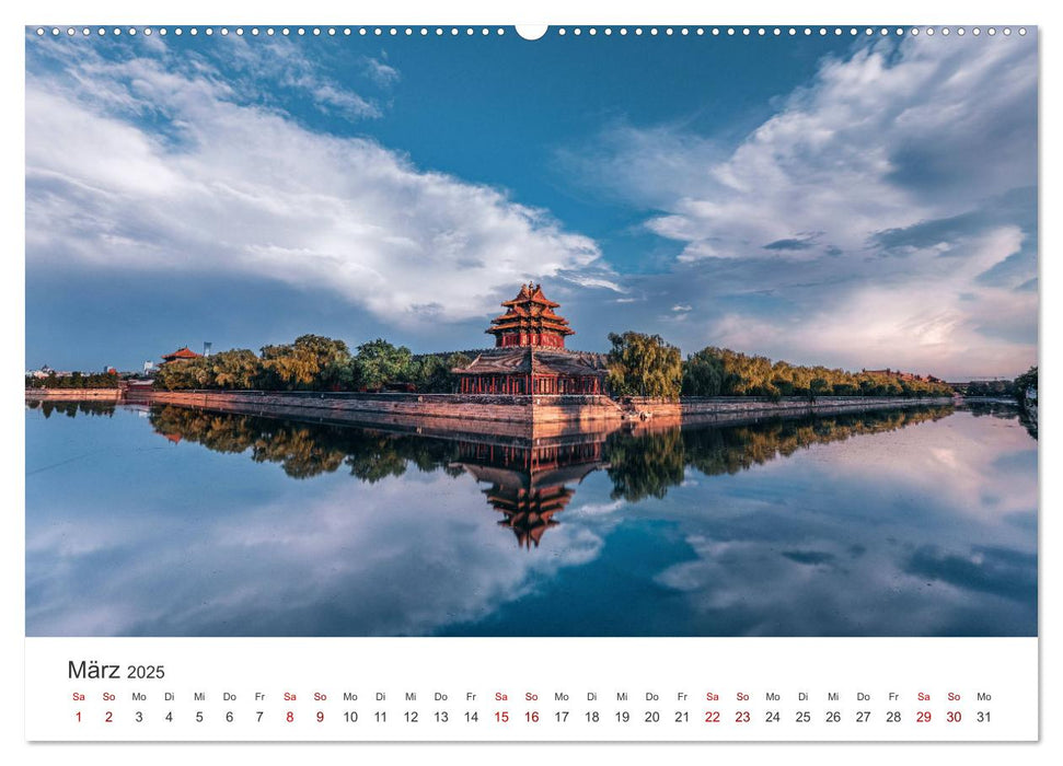 Peking - Die faszinierende Hauptstadt Chinas. (CALVENDO Premium Wandkalender 2025)