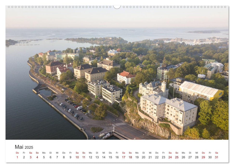 Helsinki - Eine wunderschöne Reise in die finnische Hauptstadt. (CALVENDO Premium Wandkalender 2025)