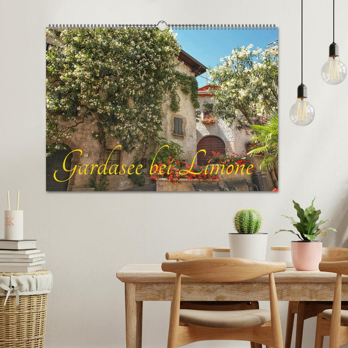 Gardasee bei Limone (CALVENDO Wandkalender 2025)