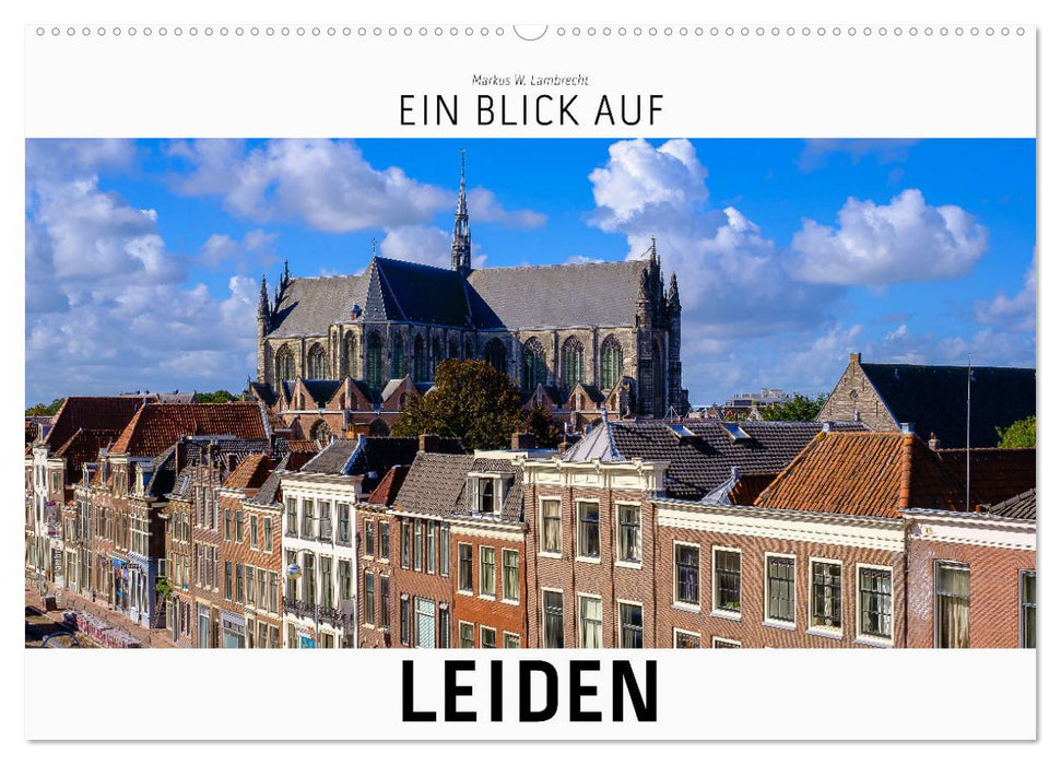 Ein Blick auf Leiden (CALVENDO Wandkalender 2025)