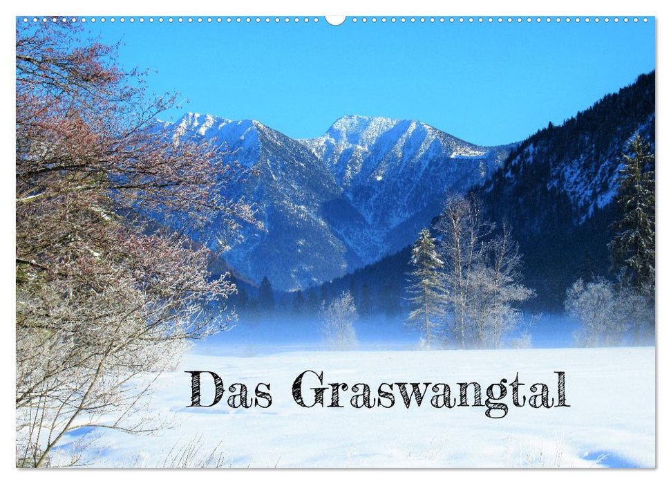 Das Graswangtal (CALVENDO Wandkalender 2025)