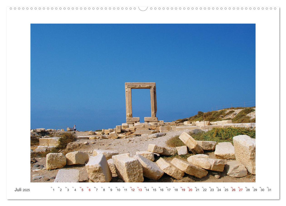 Griechischer Charme (CALVENDO Premium Wandkalender 2025)