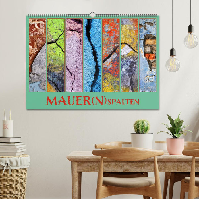 MAUER(N)spalten (CALVENDO Wandkalender 2025)