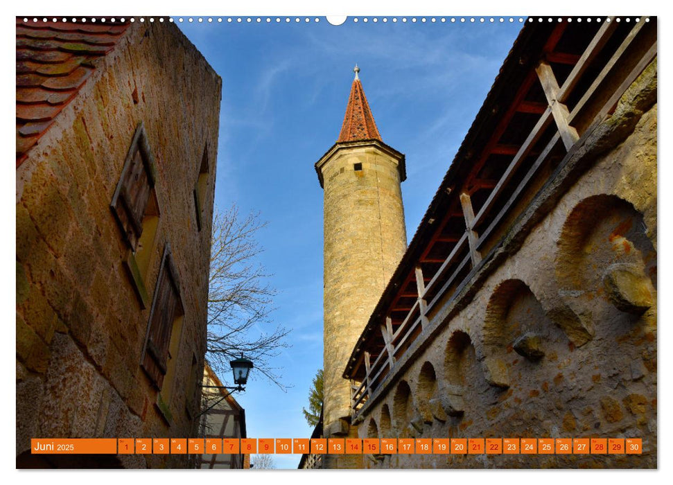 Erlebe mit mir Rothenburg ob der Tauber (CALVENDO Wandkalender 2025)