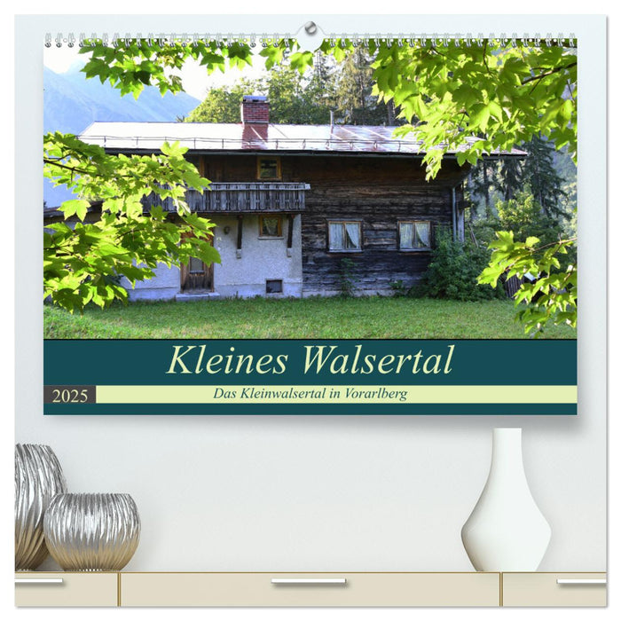 Kleines Walsertal - Das Kleinwalsertal in Vorarlberg (CALVENDO Premium Wandkalender 2025)