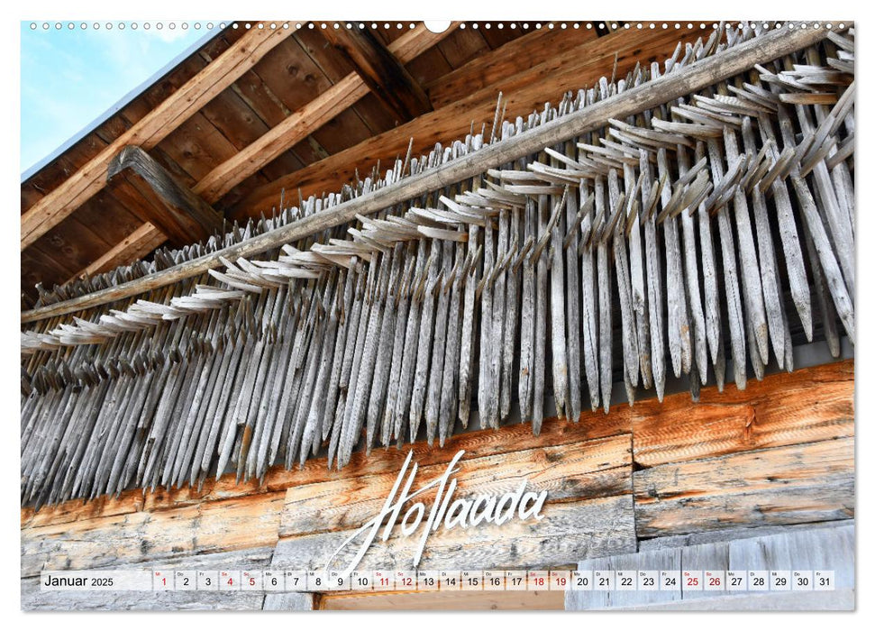 Kleines Walsertal - Das Kleinwalsertal in Vorarlberg (CALVENDO Premium Wandkalender 2025)