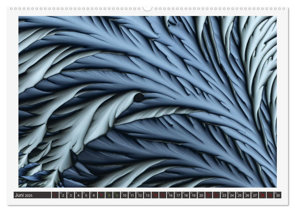 Farbenfrohe Mikrokristalle (CALVENDO Wandkalender 2025)