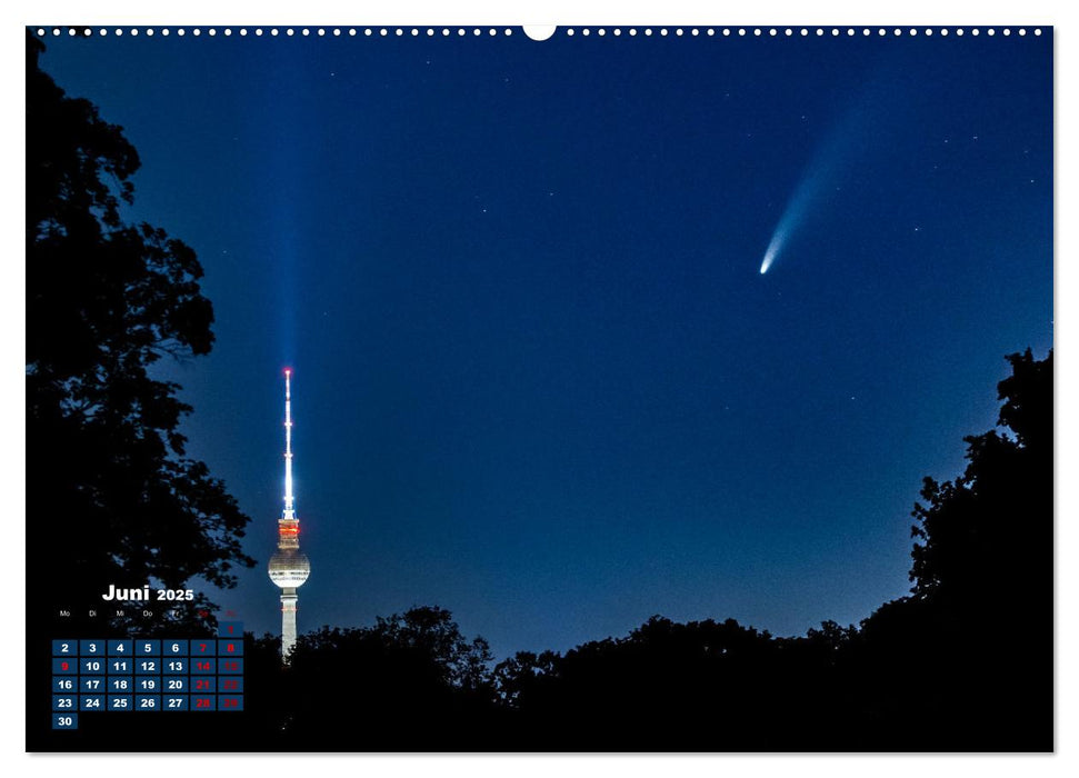 Ein Jahr Fernsehturm Berlin (CALVENDO Premium Wandkalender 2025)