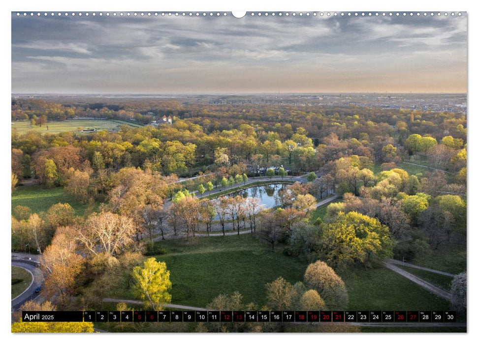 Leipzig von Oben 2025 (CALVENDO Premium Wandkalender 2025)