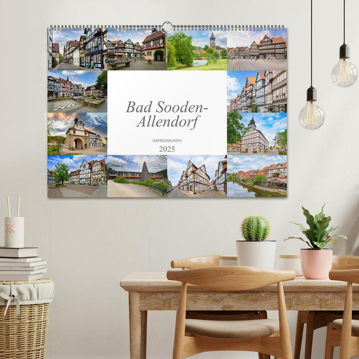 Bad Sooden-Allendorf Impressionen (CALVENDO Wandkalender 2025)