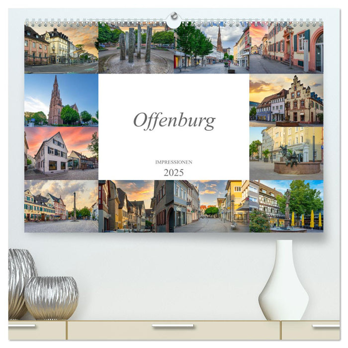 Offenburg Impressionen (CALVENDO Premium Wandkalender 2025)