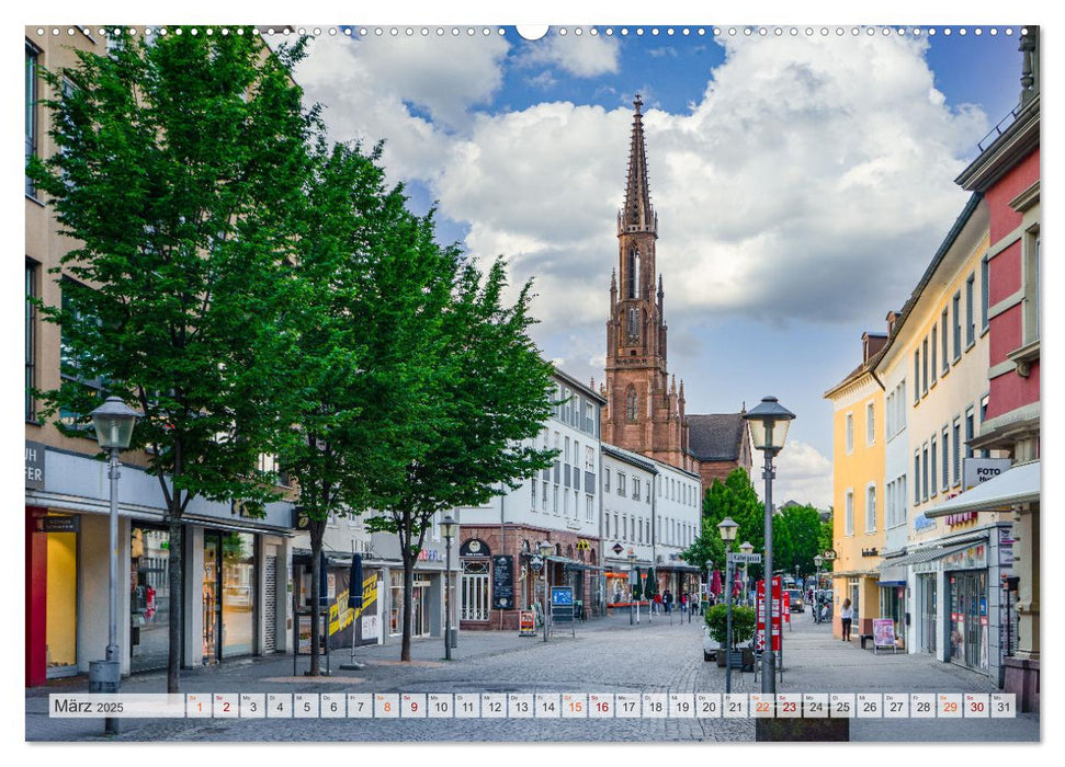 Offenburg Impressionen (CALVENDO Premium Wandkalender 2025)